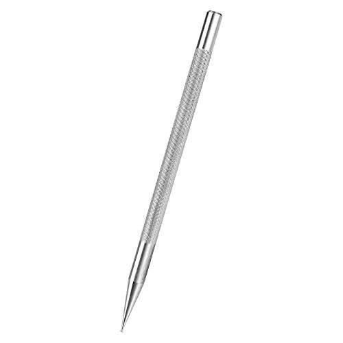 Hilitand Leather Scriber Pen, Stainless Steel Leather Scriber Positioning Pen Marking Tool DIY Crafts Tool for Leather Craft Projects Hilitand