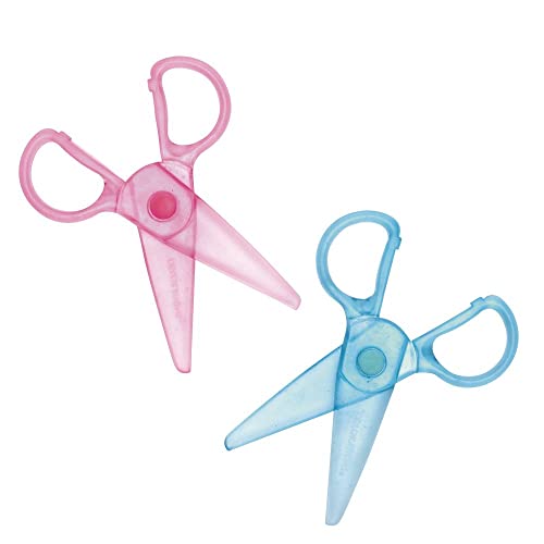 Colorations Plastic "Won't Cut Hair" Scissors - Set of 12 Colorations