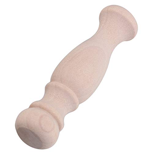 Mxfans Decorative Wood Spindles Unfinished Wood Craft Spindles 72x18mm Pack of 20 Mxfans