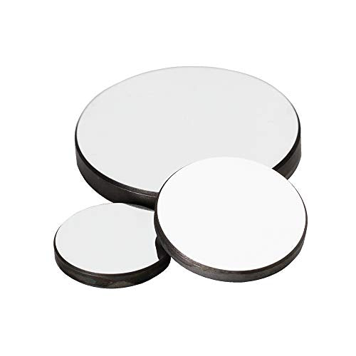 Cloudray Mo Mirror Dia 25mm (0.98 Inch) Thk 3mm (0.12 Inch) for CO2 laser engraving cutting machine Pack of 3PCS Cloudray
