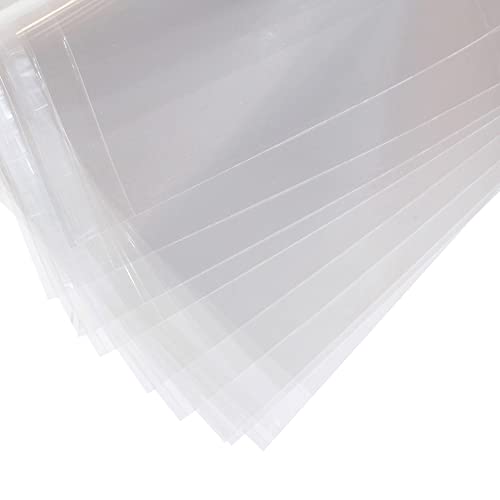 Falling in Art Acid Free 1.496mil (Single Side) Crystal Sealed Clear Bags for 9x12 Art Prints, Photos, 9 3/8 Inches by 12 2/5 Inches, 25-Pack Falling in Art