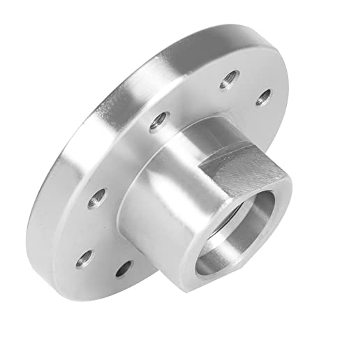 Timunr Lathe Faceplate 3 Inch Steel Wood Lathe Face Plate Fit for 1 Inch x 8 Tpi Spindle Lathe Processing (without Screwchuck) Timunr