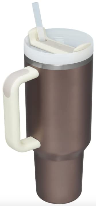 STANLEY Quencher H2.0 FlowState Tumbler 40oz - ROSE QUARTZ GLOW Exclusive, 5.82''x12.3'' STANLEY