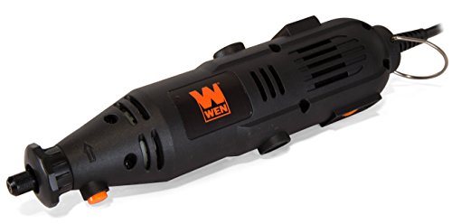 WEN 23103 1-Amp Variable Speed Rotary Tool with 100+ Accessories, Carrying Case and Flex Shaft WEN