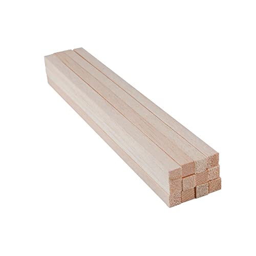 Wholesale OLYCRAFT 60Pcs Balsa Wood Sticks 12 inch Long Unfinished