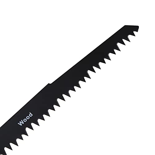 Vearter 5PCS/Set S1531L Reciprocating Saw Blades 5TPI HCS Sabre Saw 240mm for Cutting Course Damp Wet Wood Logs Plactics Vearter