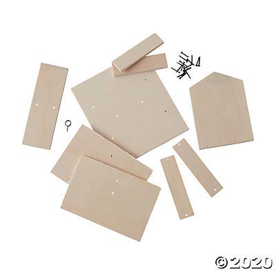 Fun Express DIY Bird Feeder Kit - Set of 12 DIY Bird Feeder Kits for Kids and Adults - Feed and Delight Beautiful Birds with Our DIY Wooden Bird Fun Express