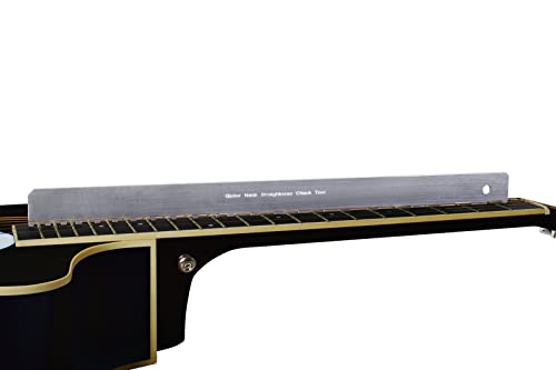 Frautron Guitar Luthier Tool Kit Includes 16 Inch Guitar Fret Leveling Sanding Beam Fret Leveler, Fret Crowning File, Fret Rocker, Guitar Neck Frautron