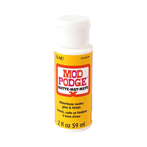 Krafty Kit Mod Podge Bundle: 2oz Gloss and 2oz Matte Water-Based Glue, Sealer & Finish Krafty Kits