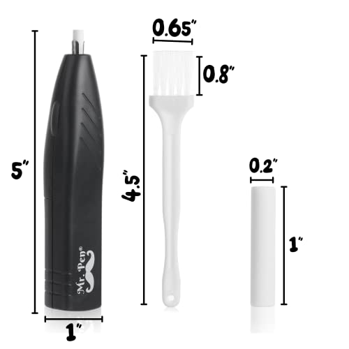 Mr. Pen- Electric Eraser Kit, 36 Eraser Refills and 1 Brush, Battery Operated Eraser for Artists, Electric Pencil Eraser, Drawing Mr. Pen