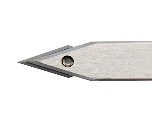 Carbide Tipped Woodturning Tool DT Carbide Wood Lathe Tool Detailer Made of Stainless Steel with 2pcs Diamond Carbide Cutter and T15 star tip Dirtech