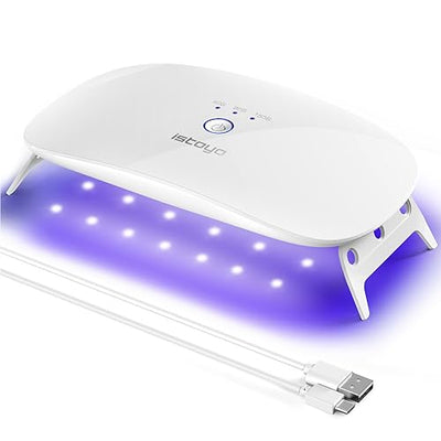 ISTOYO UV Light for Resin, Large Size Dual Wavelength UV Resin Light and Portable UV Lamp for Resin Curing, UV Resin Kit, Resin Supplies for UV