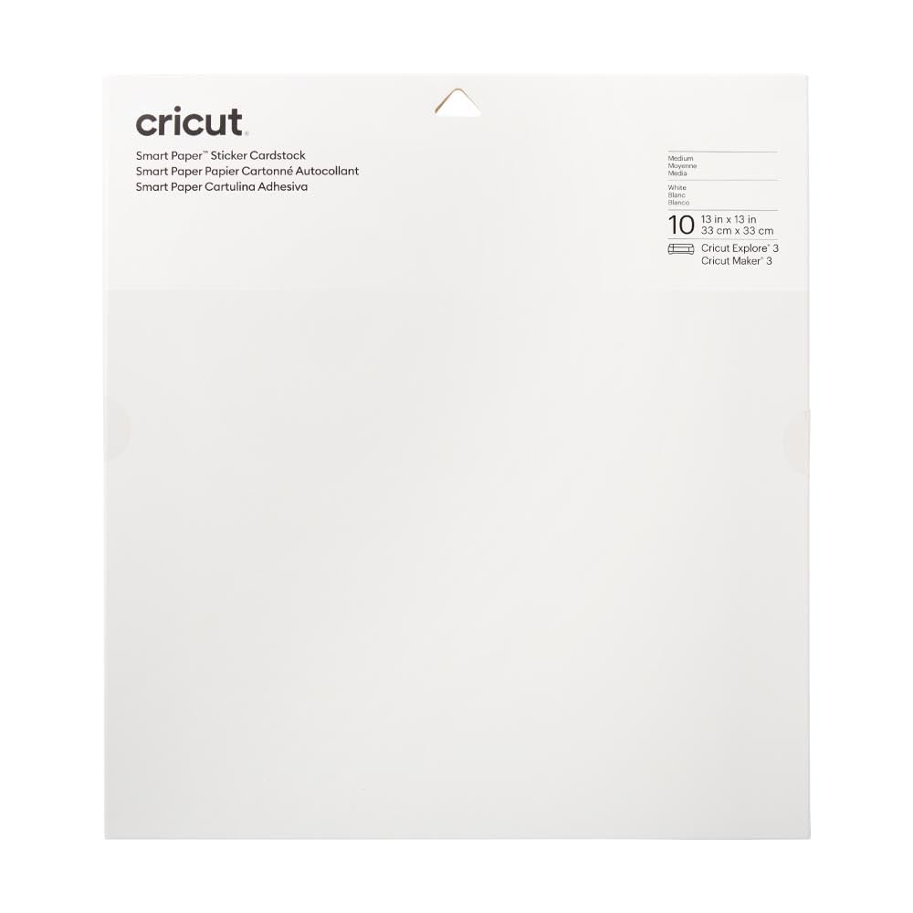Cricut Printable Sticker Paper in White Bundle