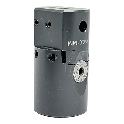 BLUEFOX Precision 30MM Boring Head | Hole Size 6MM Shank Boring Bars| Lathe Milling Machine Tools | Industrial Tool | 1 Div = 0.01 mm BLUEFOX TOOLS