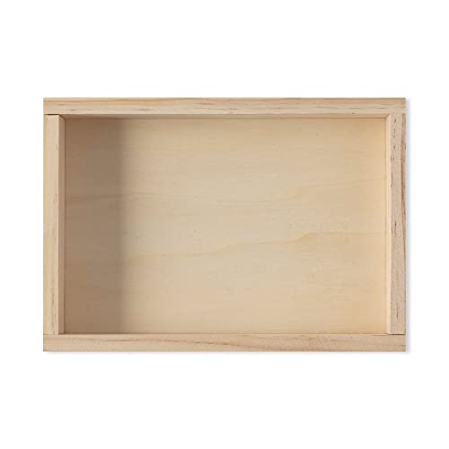 8 Pack: 9”; x 6”; Wood Plaque by Make Market® ArtMinds