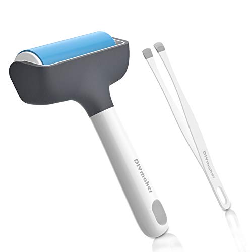 Diymaker Rubber Brayer Roller & MAT Tweezers Remover Tool Set Craft Stamping Brayers for Cricut/Silhouette/Brother Diymaker