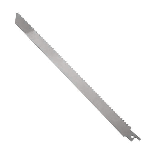 KUKALE Power Tool, Stainless Steel 300mm Reciprocating Power Saw Blade With Fine Tooth Effective For Cutting Wood Woodworking Tool Supplies KUKALE