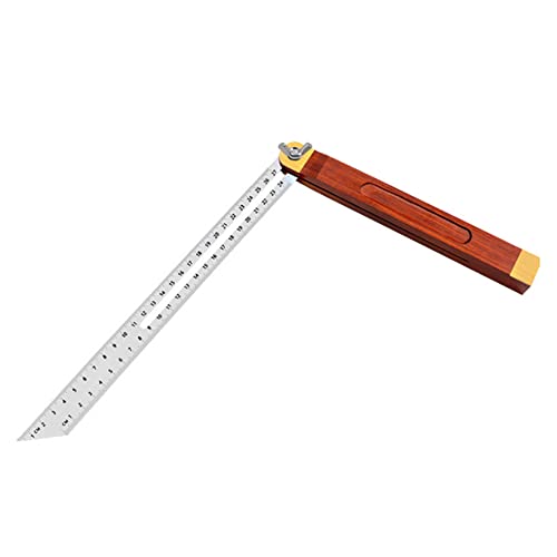 Adjustable Carpentry Square Bevel Gauge Angle Finder Blade Ruler Bevel Sliding T-bevel with Handle for Craftsman Builder Carpenter Architect Engineer SagaSave