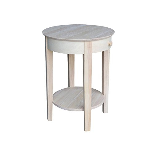 International Concepts Accent Table, Unfinished IC International Concepts