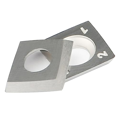 FOXBC 15mm Carbide Knife Inserts Replacement for Jet Powermatic 1791212 and Spiral Shelix Heads Planer Jointers - 10 Pack FOXBC