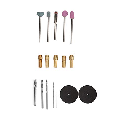 Mini Electric Drill, 18000 Rpm Grinder Engraver Rotary Carver Tool Kit, Agate Wood Carving US Plug AC 100‑240V, for Around-The-House and Crafting Niiyen