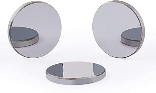 OMTech Laser Cutting Mirror Set, 20mm Molybdenum Replacement Mirrors for CO2 Laser Engraving Machines, Precision Highly Reflective Mo Mirrors for 30W OMTech