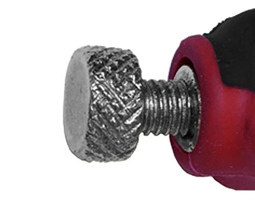 Milescraft 4000 2in Face Clamp Premium Heavy Duty, Locking, C-Clamp with Adjustable Swivel Pads, for Pocket Hole Joinery, Wood Projects, Welding and Milescraft