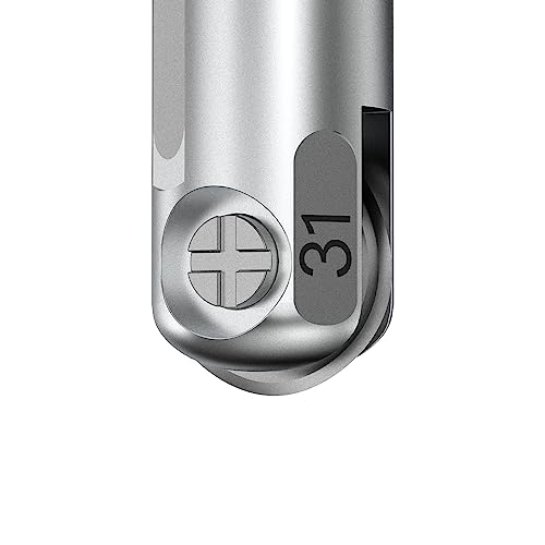 Wavy Blade Tip + QuickSwap Housing for Cricut Maker/Maker 3, Stainless Steel Rotary Blade, 2.0 mm L / 0.8 mm H, Add Wavy Edges to Any DIY Artwork, Aleybloodes