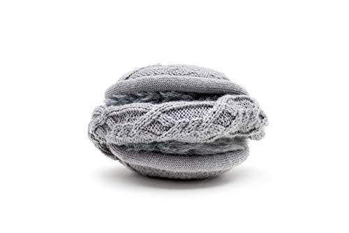 Sound Huggle Bluetooth Earmuff Headphones, Wireless Earmuffs for Winter with Hi-Fi Sound, Warm Bluetooth Ear Muffs for Men and Women, Foldable Sound Huggle