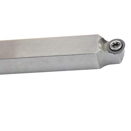 Ci5 8.9mm Round Carbide Inserts Cutters Knifes Indexable Replacement High Strength with Screw Fits For Popular DIY Woodworking Lathe Wood Turning Asieg Tool