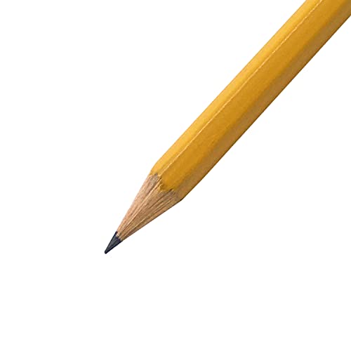 Cra-Z-art U.S.A. Gold Pre-sharpened American Wood Cased #2 HB Yellow Pencils, 96 Pack - WoodArtSupply