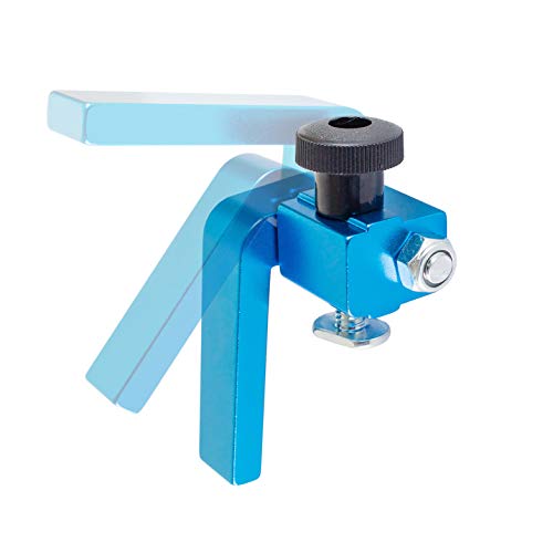 POWERTEC 71135-P2 2-1/4-Inch Fence Flip Stop for Woodworking, 2PK POWERTEC