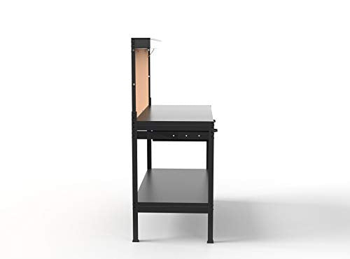 Olympia Tools Multipurpose Workbench with Light, 87-883-917 , Black Olympia Tools