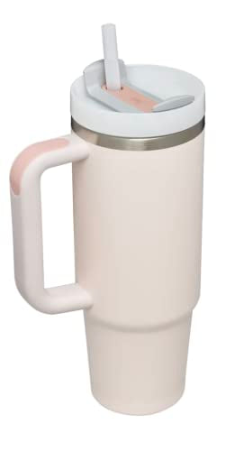 The Quencher H2.0 Flowstate Tumbler | 30 OZ Rose Quartz STANLEY