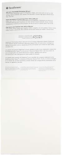 Strathmore Printmaking Paper Pad 8"X10"-20 Sheets -62433800 Strathmore