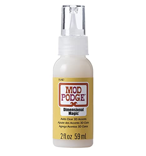 Mod Podge Dimensional Magic (2-Ounce), CS11215 Clear Mod Podge