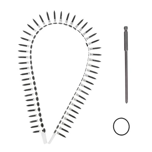 KIMISS Screw Drill Chain Adapter, Automatic Chain Nail Gun Electric Drill Screw Tightening Equipment Woodworking Tool KIMISS