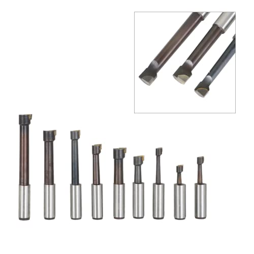findmall 2 Inch Boring Head MT3 Carbide Boring Bar Set Milling Set Fit for Milling, Shaping and Drilling Machines findmall