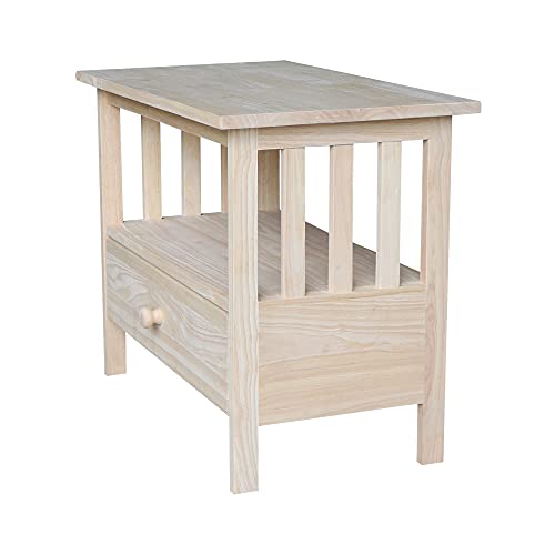 International Concepts Mission TV Stand, Unfinished IC International Concepts