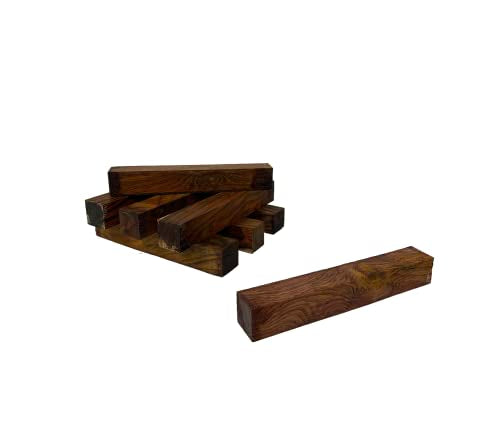 Exotic King Cocobolo Rosewood Pen Blanks - 25 pcs - 3/4" x 3/4" x 5" Diamond Tropical Hardwoods
