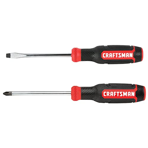 CRAFTSMAN Screwdriver Set, Bi-material, 2 Piece (CMHT65072N) Craftsman
