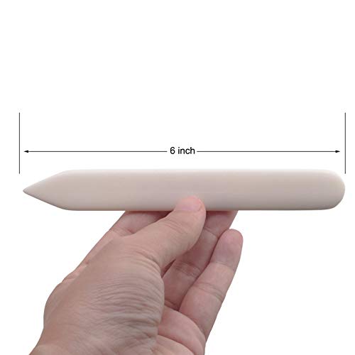VENCINK Genuine Bone Folder Scoring Folding Creasing Origami Paper Creaser Crafting Tool for DIY Handmade Leather Burnishing, Bookbinding, VENCINK