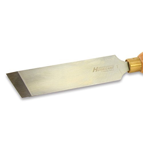 Hurricane Turning Tools, HTT-119, High Speed Steel, 1 1/2" Skew Chisel for Woodturning Hurricane Turning Tools