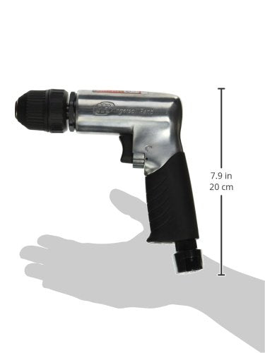 Ingersoll Rand 7811G 3/8" Keyless Chuck Air Drill, 1700 RPM, 0.5 HP, Pistol Ingersoll Rand