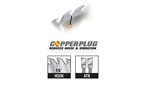 Amana Tool - PR1040C Electro-Blu Carbide Tipped Prestige General Purpose 10 Inch Dia 40T A Amana Tool