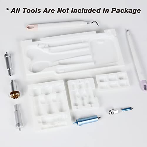 Tools Organizer Insert for Cricut Maker/Maker 3, Maker Cutting Blade Tray Tool Caddy, Blade Storage Drawer Insert Tiga
