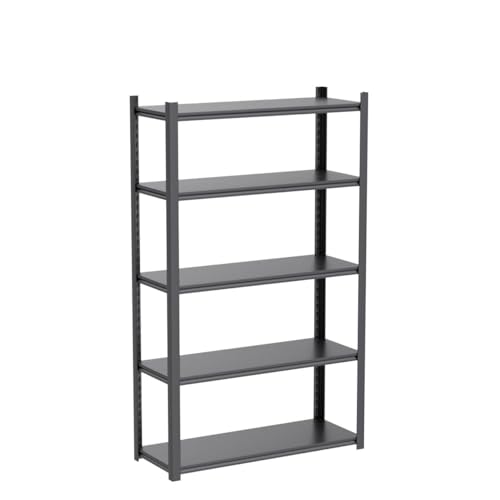 48" W Garage Shelving,Sturdy Garage Shelves Steel Heavy Duty Shelf,Large Metal Shelves,Adjustable Garage Storage Shelves Rack Unit for Warehouse Bezuny