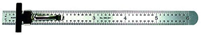 Pocket Rule, STL, Inch, 32nds, 64ths, 6 in L
