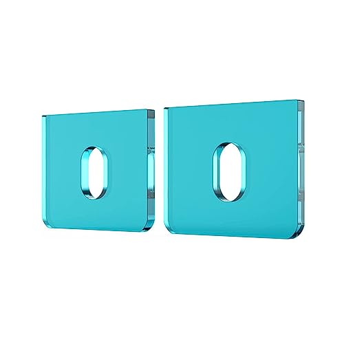 ATOMSTACK Filter Panoramic Glass with Air Assist Hole Protective Covers Replacement for ATOMSTACK A10 Pro/ S10 Pro/ X7 Pro Laser Engraver,2 Pack JQlabeit