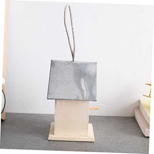 LIOOBO Outdoor Bird House Unfinished Birdhouse Unfinished Bird House Butterflies House Wild Bird House Bird Houses for Outside DIY Painting Bird LIOOBO